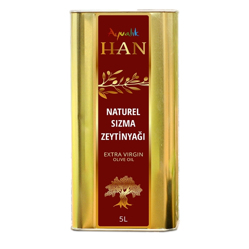 Natürel Sızma Zeytinyağı 5 L Teneke